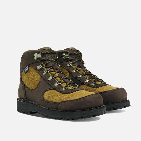 CASCADE CRESCENT GORE-TEX BOOT - COFFEE/MOSS GREEN