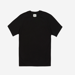 Drakes - HIKING T-SHIRT - BLACK -  - Main Front View