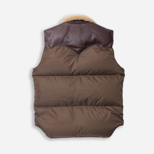 Rocky Mountain Featherbed - CHRISTY DOWN VEST - MOCHA -  - Alternative View 1