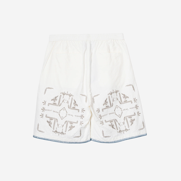 CROCHET EZ SHORTS - WHITE