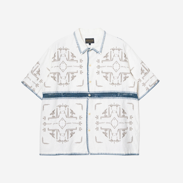 CROCHET SUMMER SHIRT - WHITE