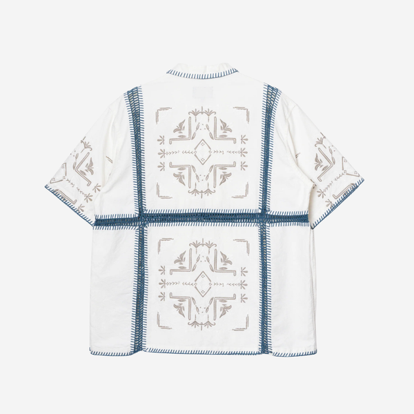 CROCHET SUMMER SHIRT - WHITE