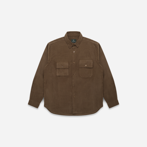 Knickerbocker Pacific Corduroy Shirt - Coffee
