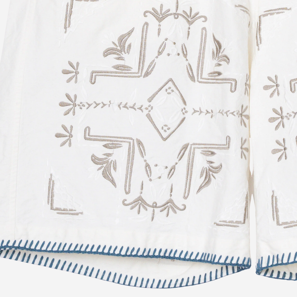 CROCHET EZ SHORTS - WHITE