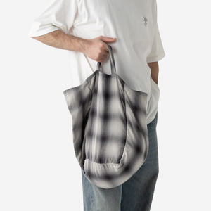 Pendleton - MADRAS CHECKED TOTE BAG - GREY -  - Alternative View 1