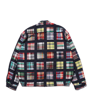 Beams+ - BLOUSON MADRAS SPORTS JACKET - PATCHWORK -  - Alternative View 1
