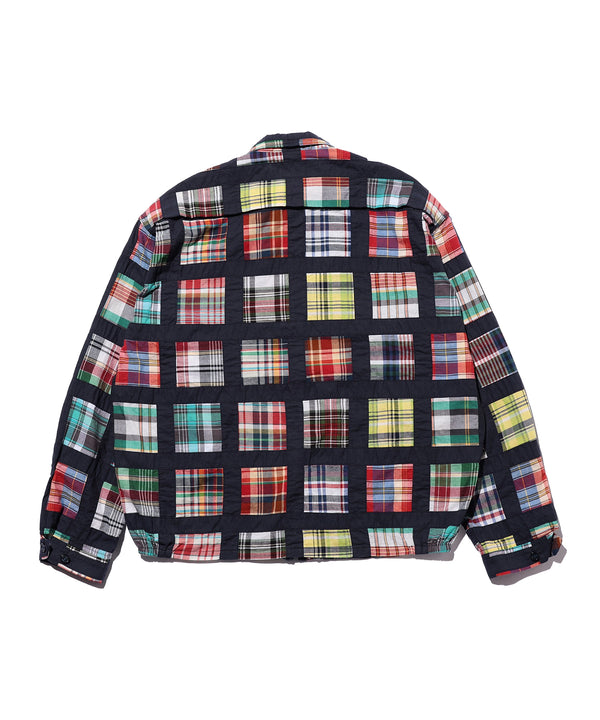 BLOUSON MADRAS SPORTS JACKET - PATCHWORK
