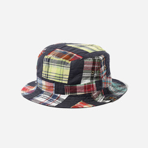 Beams+ - REVERSIBLE BUCKET HAT - PATCHWORK -  - Alternative View 1