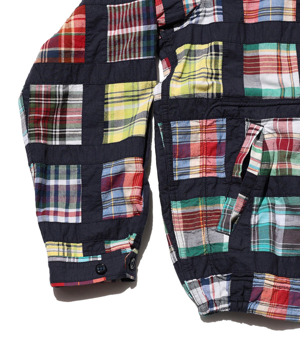 BLOUSON MADRAS SPORTS JACKET - PATCHWORK