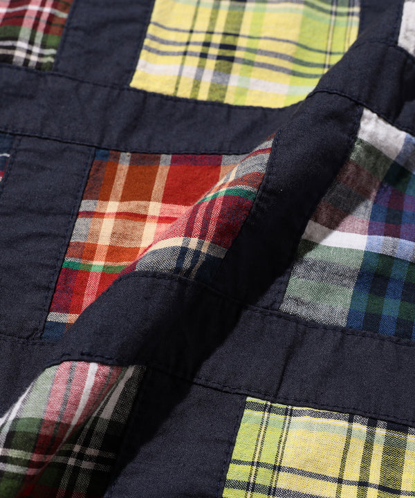 BLOUSON MADRAS SPORTS JACKET - PATCHWORK
