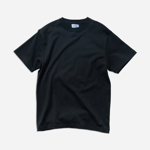 United Athle - LOOPWHEEL WIDE FIT TEE - BLACK -  - Main Front View