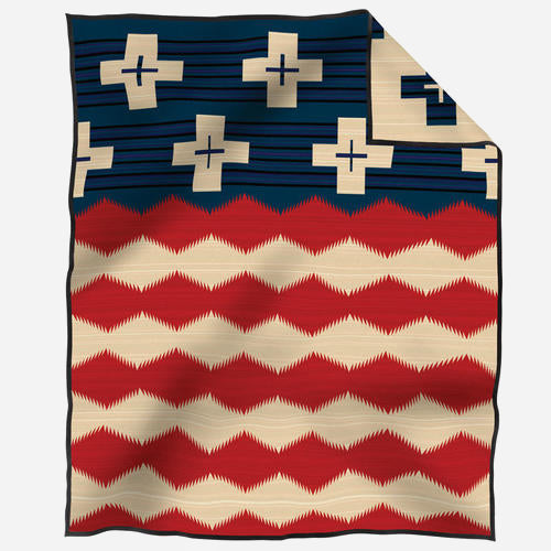 JACQUARD BLANKET - BRAVE STAR