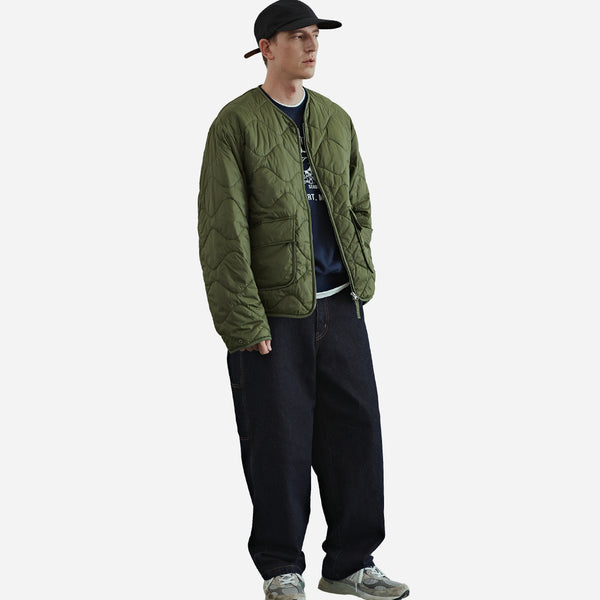 HERRINGBONE TWILL BALL CAP - BLACK