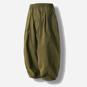 Anglan - ESSENTIAL EASY BALLOON PANTS - KHAKI -  - Main Front View