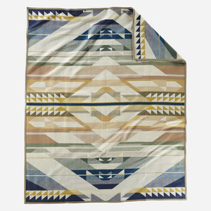 Pendleton - JACQUARD BLANKET - FOSSIL SPRINGS -  - Alternative View 1