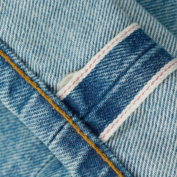 OG SELVEDGE REGULAR DENIM JEANS - LIGHT BLUE