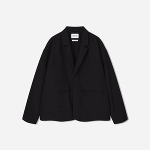 Anglan - DECENT POCKET BLAZER - NAVY -  - Main Front View