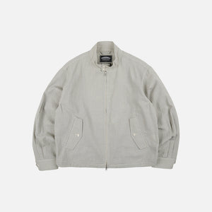 Frizmworks - BUDDY CHECK HARRINGTON JACKET - SKY BLUE -  - Main Front View