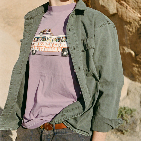 RAMBLIN' VAN T-SHIRT - PURPLE