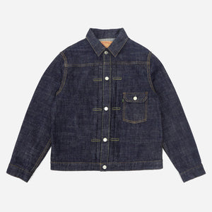 FOB Factory - G3 TYPE I DENIM JACKET - ONE WASH -  - Main Front View