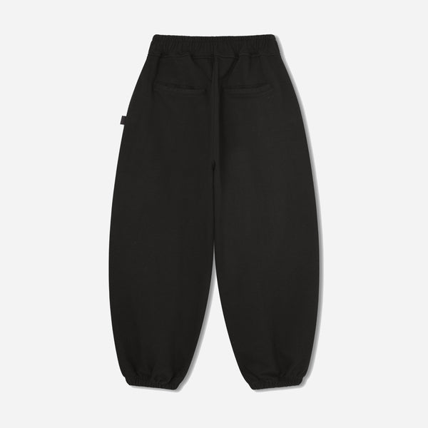 LOOSE JOGGER SWEAT PANTS - BLACK