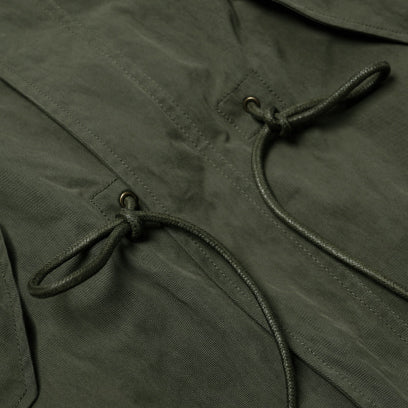 OSCAR SHORT FISHTAIL PARKA JACKET - OLIVE