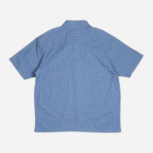 Adsum - BREEZER SUMMER SHIRT - BLUE CHECK -  - Alternative View 1