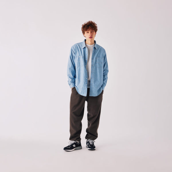 Adsum Sea Dog Long Sleeve Shirt - Indigo Denim