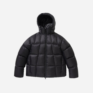 Uniform Bridge - AE UTILITY HOODED DUCK DOWN PARKA - BLACK -  - Main Front View