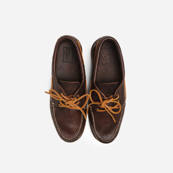 Arrow Moccasin Marblehead Boat Shoe - Pebble Brown