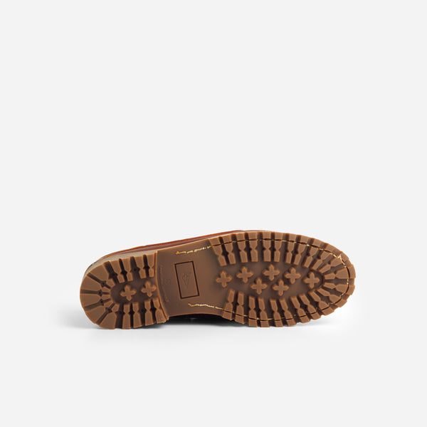 Arrow Moccasin Marblehead Boat Shoe - Pebble Whiskey