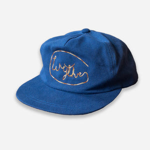 Wythe - CHAINSTITCH RANCH CAP - BLUE -  - Main Front View