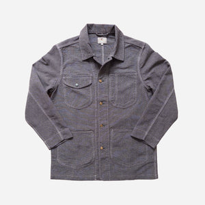 Wythe - PINPOINT CANVAS BARN JACKET - NIGHT SKY -  - Main Front View