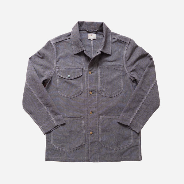 PINPOINT CANVAS BARN JACKET - NIGHT SKY