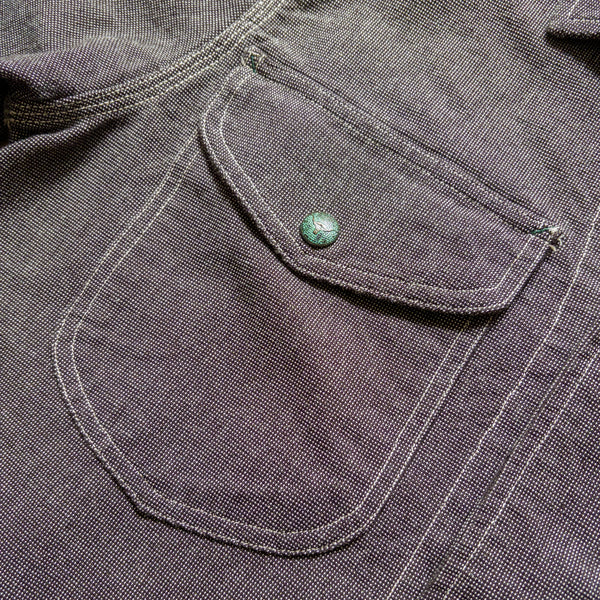 PINPOINT CANVAS BARN JACKET - NIGHT SKY