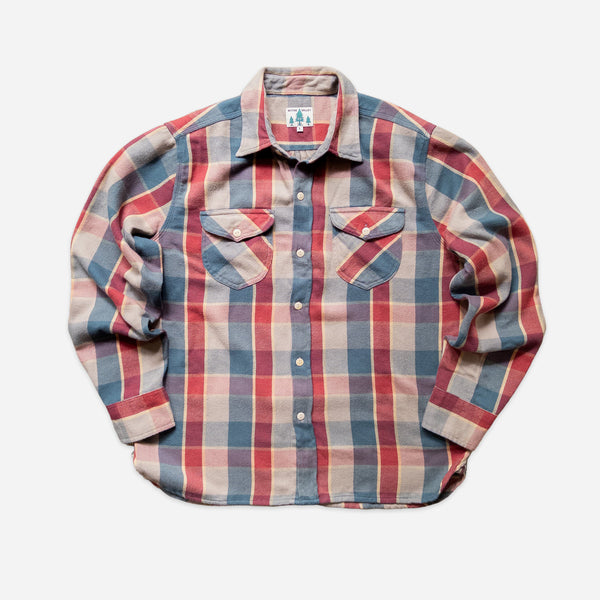 Wythe Washed Flannel Workshirt - Conservation Plaid