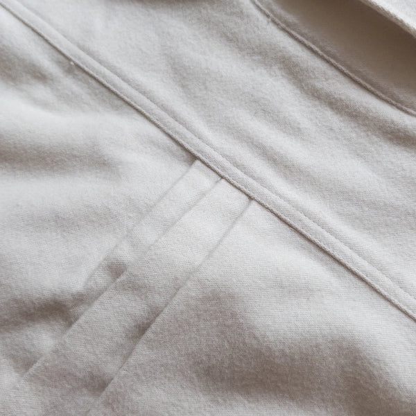 Wythe Moleskin Officer's Shirt - Alablaster