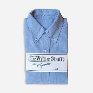 Wythe - OXFORD CLOTH B.D SHIRT - BLUE -  - Alternative View 1