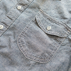 Wythe - CHAMBRAY WORK SHIRT - RINSED INDIGO -  - Alternative View 1