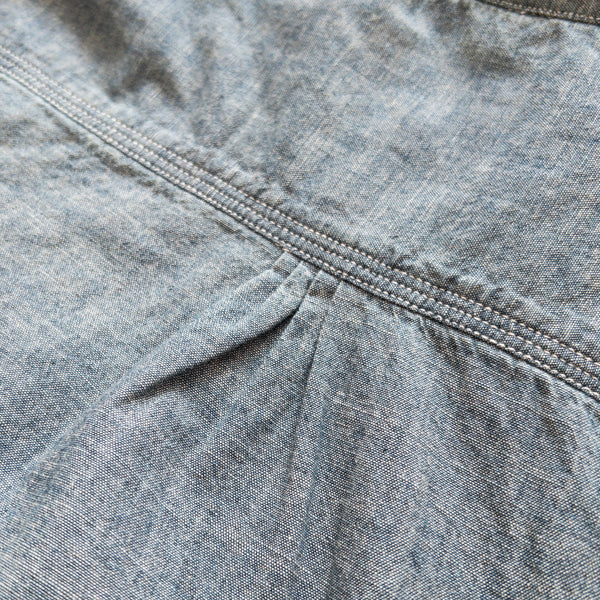 CHAMBRAY WORK SHIRT - RINSED INDIGO