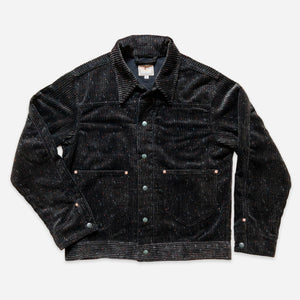 Wythe - DONEGAL CORDUROY RANCH JACKET - NIGHT SKY -  - Main Front View