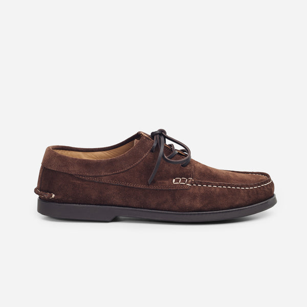 OG SUEDE BLUCHER SHOE - DARK BROWN