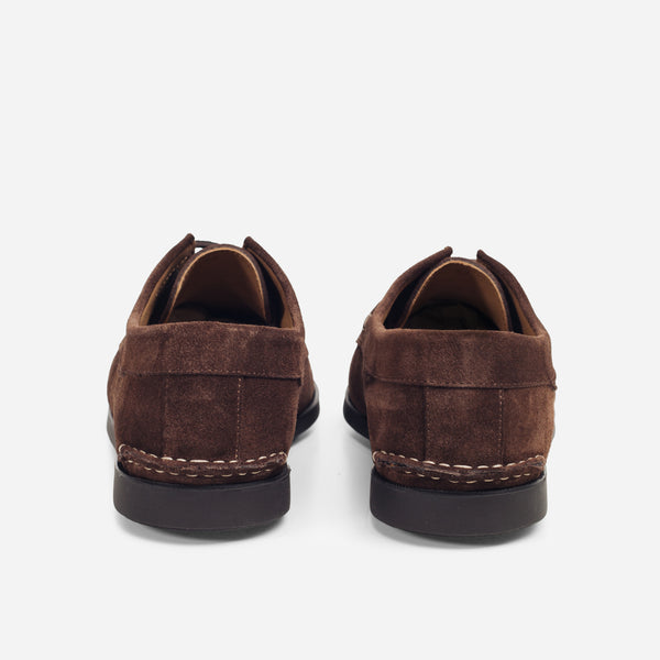 OG SUEDE BLUCHER SHOE - DARK BROWN