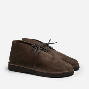 Aurora Shoe Co - NORTH PACIFIC BOOT - SUEDE CHOCOLATE BROWN -  - Alternative View 1