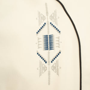 Pendleton - WESTERN SATIN JACKET - WHITE -  - Alternative View 1