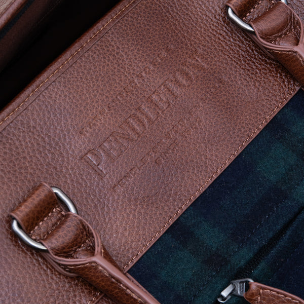 WOOL WEEKEND DUFFEL BAG - BLACK WATCH