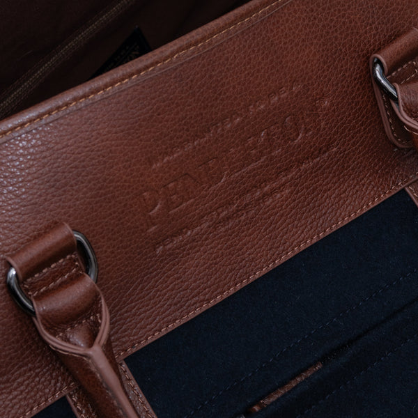 WOOL WEEKEND DUFFEL BAG - NAVY