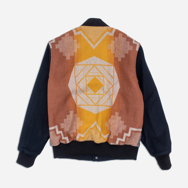 DIRECTIONS HOME WOOL JACKET - DARK MULTI