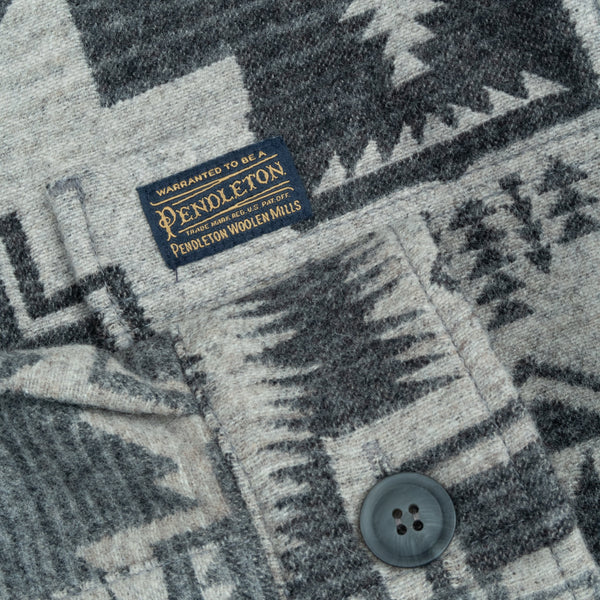 WOOL OVERSHIRT - HARDING STAR GREY