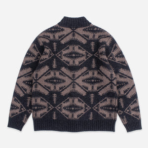 Pendleton - MIRROR LAKE LAMBSWOOL CARDIGAN - OXFORD MIX -  - Alternative View 1